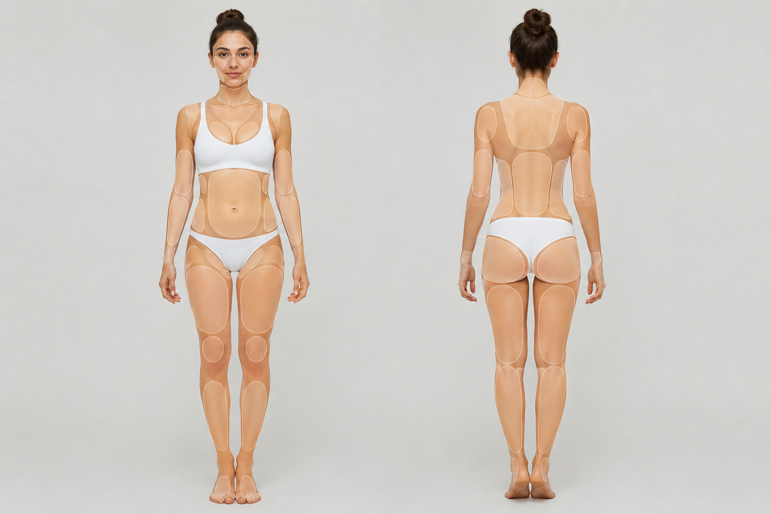 Zonas de depilacion laser mujer LaserPro Valencia